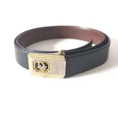 christian Dior クリスチャンディオール　メンズベルト　ブラック