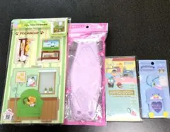 サンリオキャラクター　アクリルスタンド　マスク　メモ帳　IDフォトホルダー