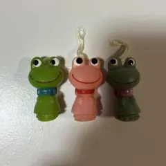 ケロちゃん コロちゃん ソフビ コルゲンコーワ 昭和 레트로 指人形