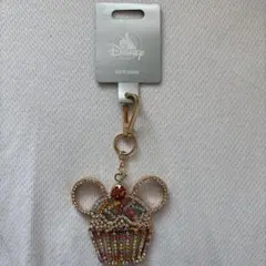 Disney ミッキー型カップケーキキーホルダー