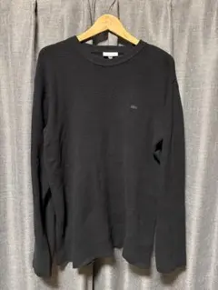 LACOSTE ラコステ ワッフルニット ロングスリーブ US L
