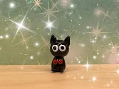 可愛い*°♡ドキドキクロネコ ☆ミニチュア ガラス細工☆ - メルカリ