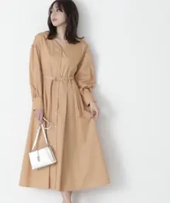 シャツワンピース　NATURAL BEAUTY BASIC