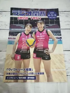【ヴィクトリーナ姫路♡】ラジオ関西 櫻井美樹 野中瑠衣 インタビュー記事 ♡
