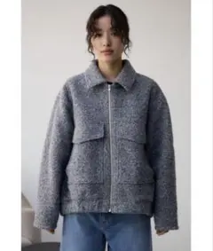 アズールバイマウジー　ブークレビッグポケットコート M