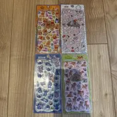 ディズニー プチドロップ正規品4種セットバンビ プーさんスティッチ101匹