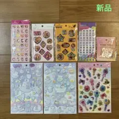 ♡シール8点セット・ゆめかわ・Disney・プリンセス・たまごっち・ウォーター♡