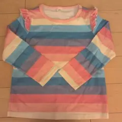 SHEIN ストライプ 長袖カットソー 6Y