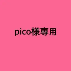 pico様専用