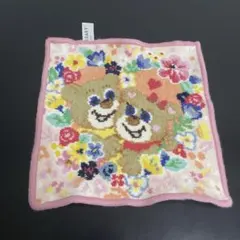 フェイラー ラブラリー ニコニナ ハンカチ くま ピンクのサムネイル