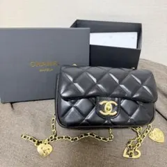 CHANEL MAKEUP キルティングショルダーバッグ ハート ノベルティ
