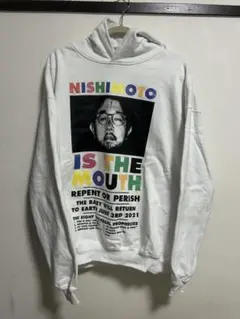 NISHIMOTO IS THE MOUTH ホワイトパーカー