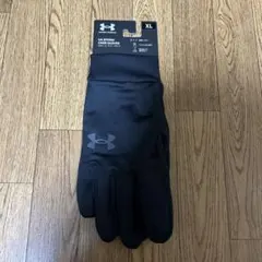 Under Armour XL ブラック 手袋 UAストームライナーグローブ