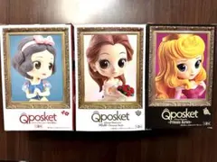 Qposketディズニープリンセス/オーロラ/白雪姫/ベル