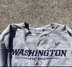 美品】NIKEナイキ ナイロンパーカー ワシントン WASHINGTON 刺繍 