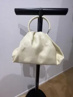完売品】aeta アエタ ラウンドワンショルダー バッグ S 白 ホワイト