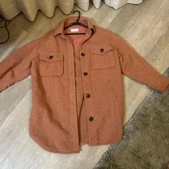 SNIDEL オレンジ シャツジャケット