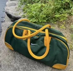 90s Y2k Nike ナイキ　ブラジリアンカラー　イエロー　ハンドバッグ