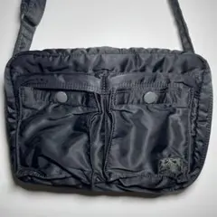 PORTER　ポーター　ショルダーバッグ　タンカー　バッグ　2層　中古品　古着