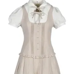 Aiden pleats mini dress - メルカリ