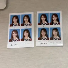 夏川メガン せじゅ ラッフルくじ証明写真 - メルカリ