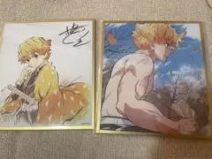 鬼滅の刃アクリル色紙　善逸