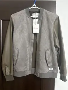 BAYFLOW ECOスエードブルゾン L グレー15