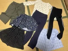 140センチ女児用服まとめ売り11点　パジャマ上下セット付き