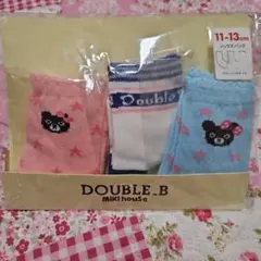 MIKI HOUSE　ミキハウス　ソックスパック　11~13㎝　クルーソックス