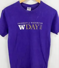 【Gildan】 W DAY Tシャツ 2012年 紫　アメカジ　アメリカン古着