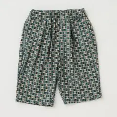 プティマイン 7分丈タックパンツ 短パン ハーフパンツ 100cm