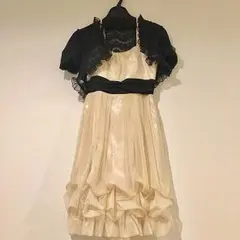 SCOTCLUBパーティードレスとボレロのセット
