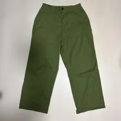 URBAN RESEARCH ワイドパンツ オリーブ ミリタリーのサムネイル