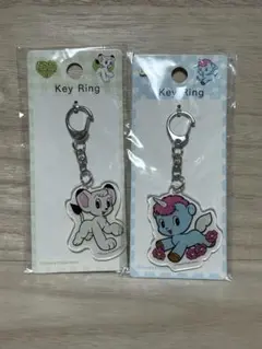 手塚治虫 アクリルキーホルダー キャンドゥ　ユニコ　ジャングル大帝　レオ
