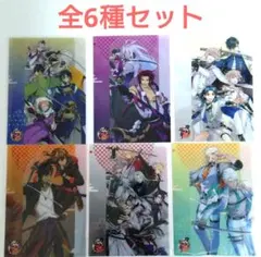 セブンイレブン 刀剣乱舞ONLINE A5クリアファイル 全6種セット
