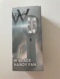 【新品】THREEUP W BLADE ハンディファン 本体 グリーンのサムネイル