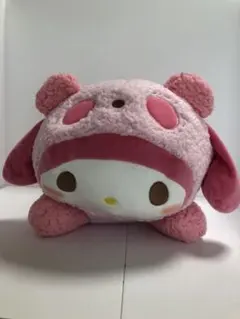 サンリオキャラクターズ　もこもこパンダ　BIGぬいぐるみ　マイメロディ