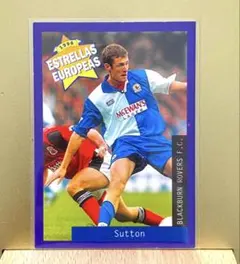 パニーニ クリスサットン ブラックバーン ESTRELLAS EUROPEAS