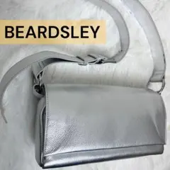 【極美品】BEARDSLEYベアズリーレザーボディバッグ リング付きショルダー