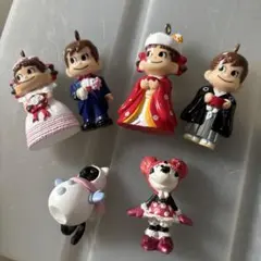 ペコちゃんなどフィギュア 6体セット