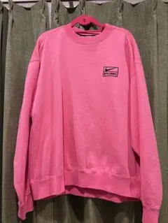 NIKE stussy ピンク トレーナー スウェット ピンク