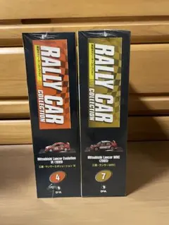 ラリーカーコレクション　三菱ランサー2台【単品販売可】