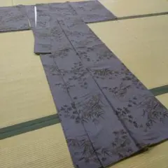 別誂紬正絹袷未使用品