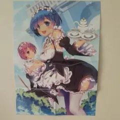 リゼロ ポスター(月刊コミックアライブ付録)