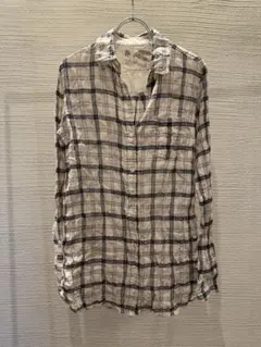 00s goa plaid shirt japanese label y2kのサムネイル