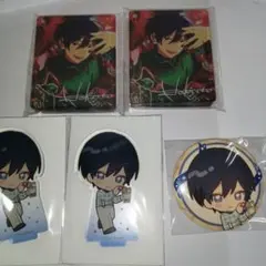 あんスタ アニカフェ コロッタ アクスタ 缶バッジ 氷鷹北斗