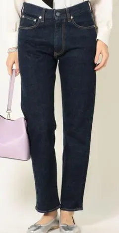 SHIPS any：STANDARDデニム size 5/L ダークブルー