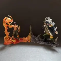 ワンピースフィギュア　エースvs黒ひげ　バナロ島の戦い