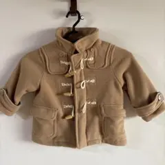 ベージュ フリース ダッフルコート