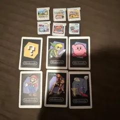 3DS カセット 5個　DSカセット　1個　ARカード6枚　セット